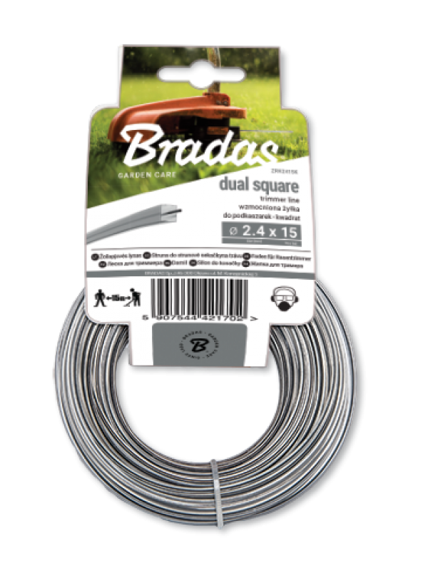 Леска для триммера Ripper Dual квадрат 3,0 мм 50 м