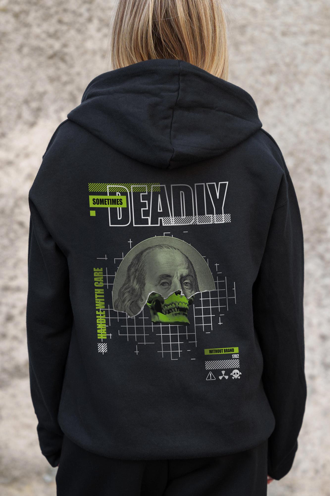 Худи-зип с принтом Without Deadly Kane L/XL Black (L/XL8055796) - фото 9 Худи-зип с принтом Without Deadly Kane L/XL Black (L/XL8055796) - фото 9