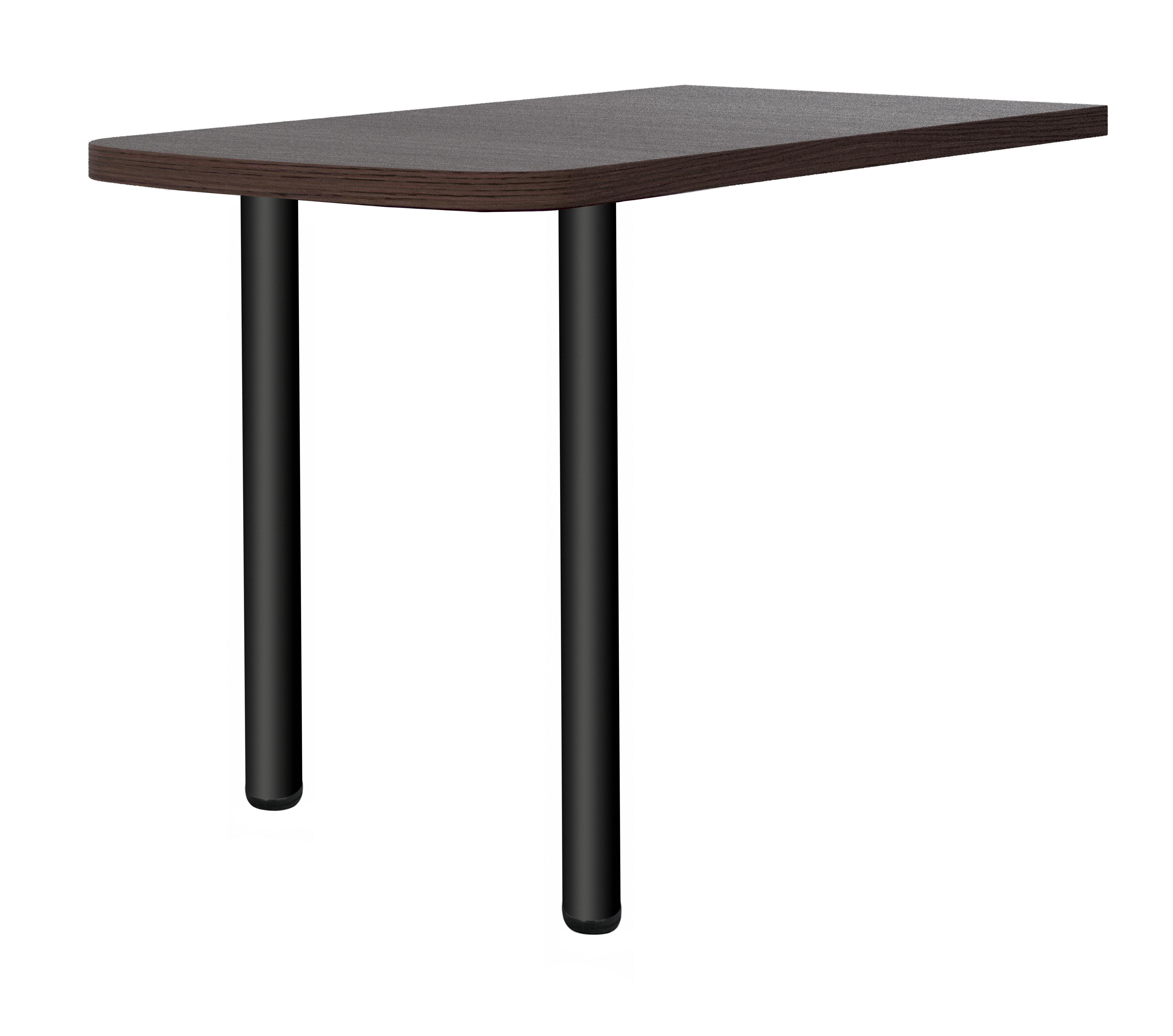 Стол приставной МАКСИ-МЕбель Статус BL Венге магия (12427)