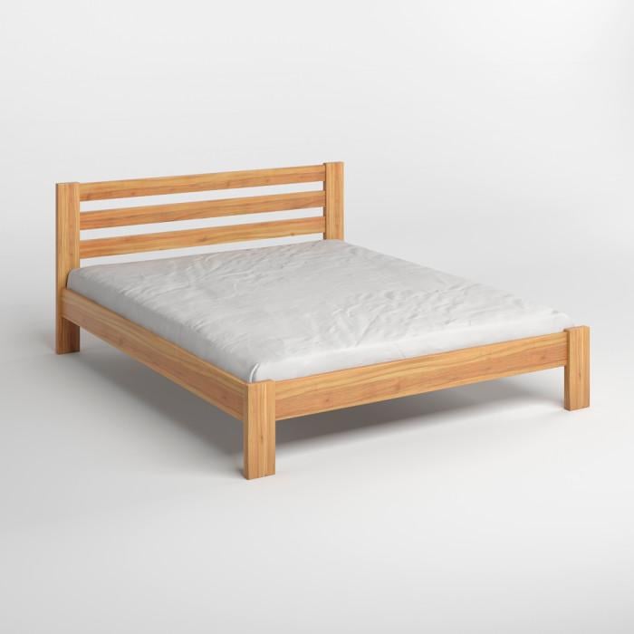 Ліжко односпальне MebiGrand Колумбія 90х200 см Горіх світлий (26578286)