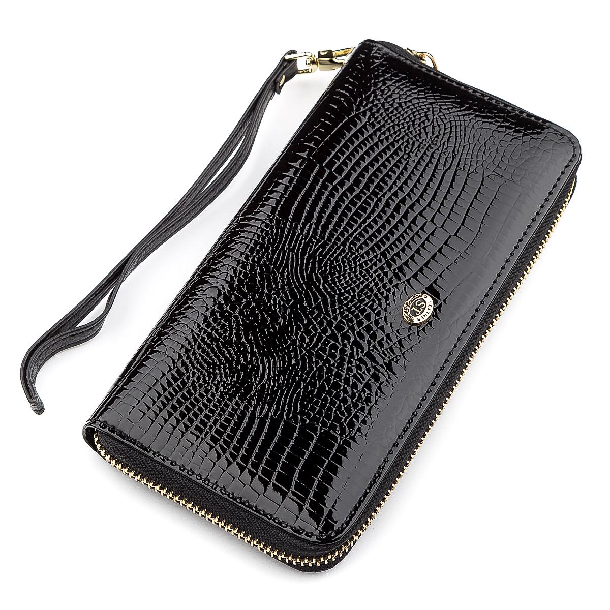 Кошелек женский ST Leather 18399 кожа Черный