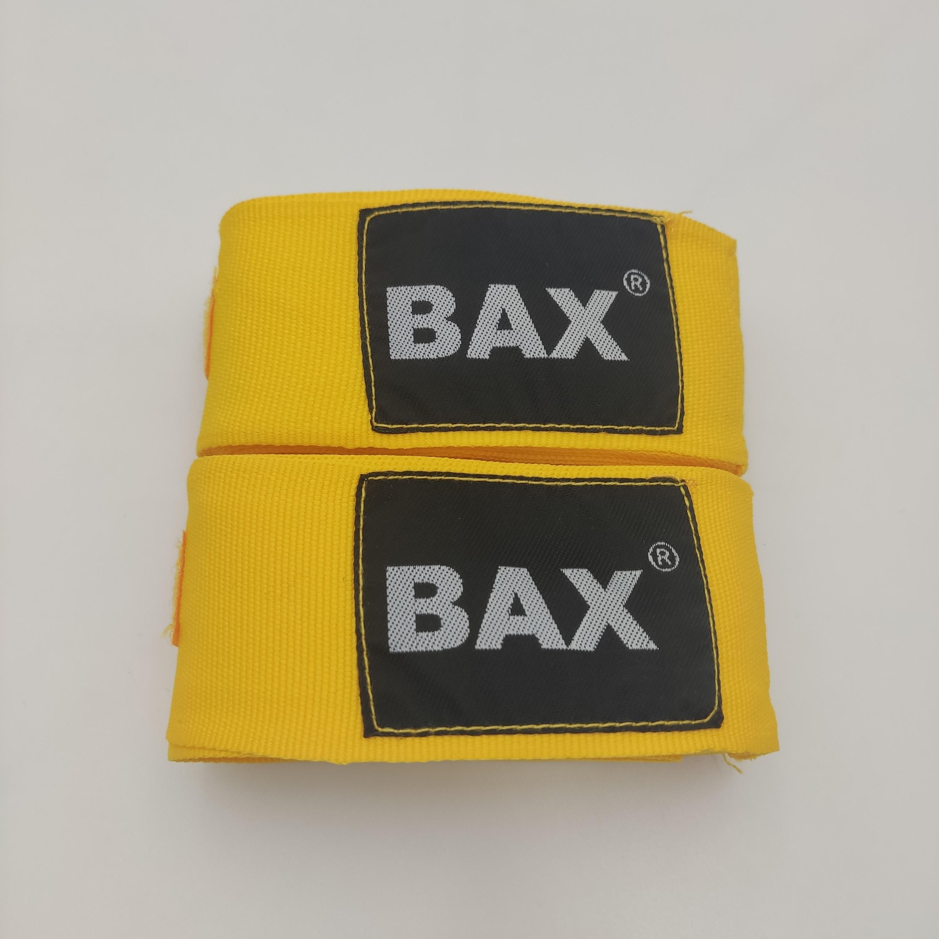 Бінт боксерський Bax еластичний 4,0 м Жовтий (151566)