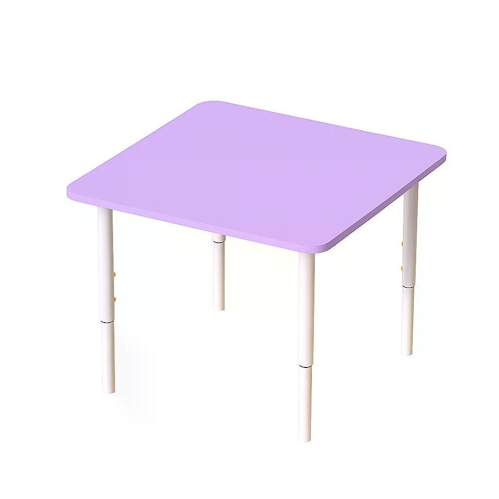 Детский стол Малыш с регулировкой высоты Лаванда