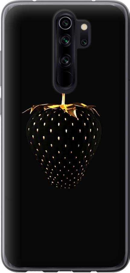 Чехол на Xiaomi Redmi Note 8 Pro Черная клубника (3585u-1783-42517)