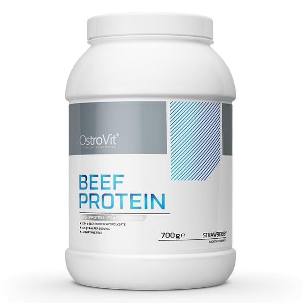 Протеин OstroVit Beef Protein 700 г Клубника