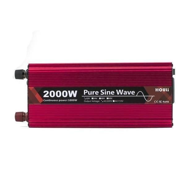 Преобразователь напряжения Power Inverter 12-220V 2000W автомобильный (0-1-NL9524) - фото 4