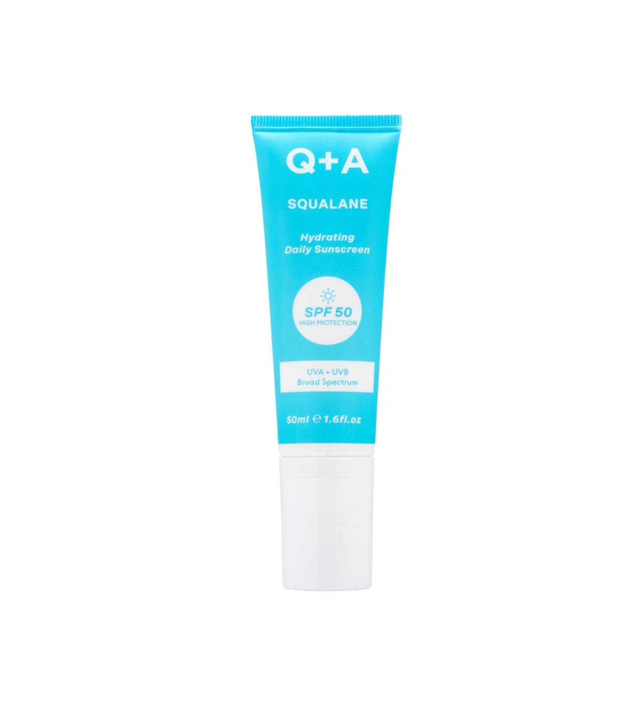 Солнцезащитный крем Q+A Squalane Hydrating Daily Sunscreen SPF50 50 мл (JH014)