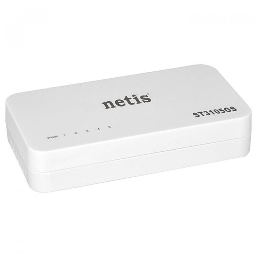 Комутатор Netis ST3105GS 5LAN 10/100/1000 Mb (84566) - фото 1