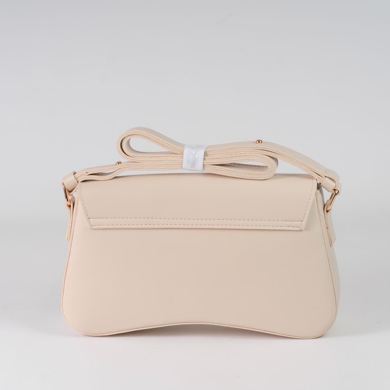 Сумка женская багет XENIA № 28-24 Светло-бежевый - фото 3