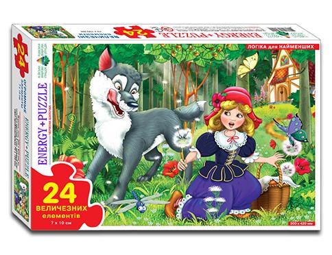Игра-пазл Красная шапочка 24 эл. (Ен.2142)