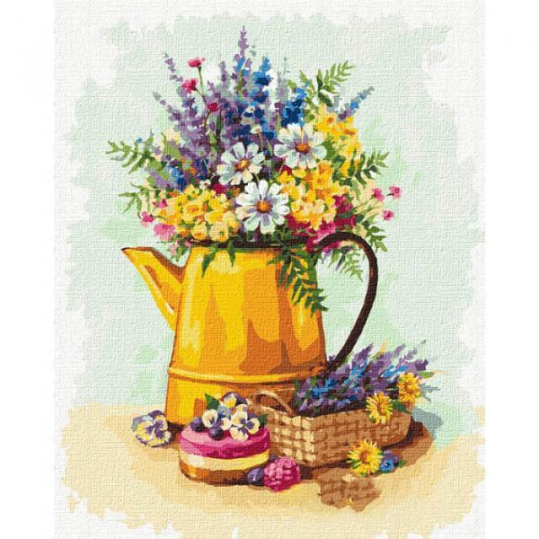 Картина по номерам Идейка Яркое лето 40х50 см в термопакете (КНО2980-mt)