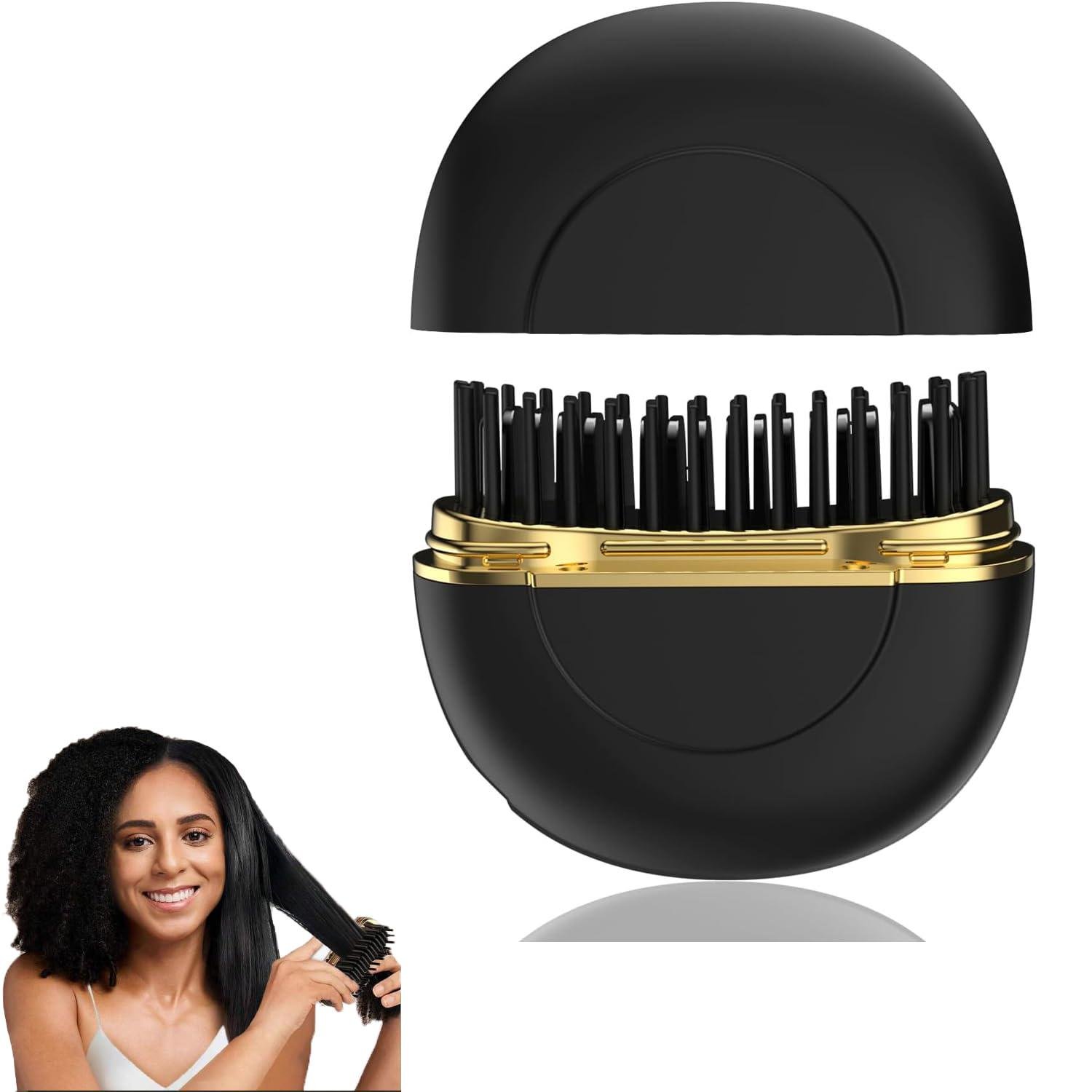 Выпрямитель для волос Kayfovo HG-168 электрическая щетка плойка Черный (29243) - фото 12 Выпрямитель для волос Kayfovo HG-168 электрическая щетка плойка Черный (29243) - фото 12