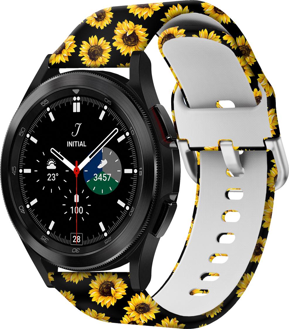 Ремешок Colorful для Galaxy Watch 4 Classic Sunflowers 46 мм (28414)