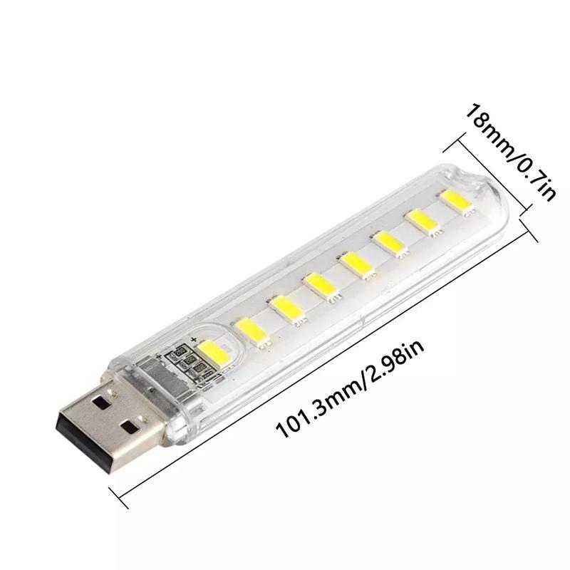 Светодиодный USB светильник Led на 8 диодов (10087056) - фото 2