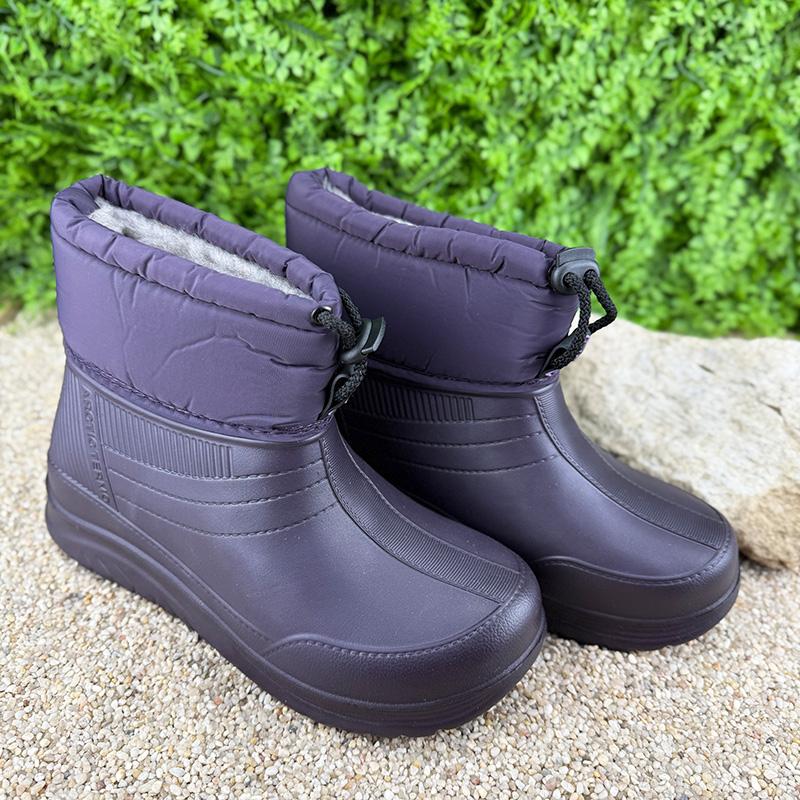 Чоботи жіночі пінові утеплені короткі Е-003090-2 p. 40 26 см Фіолетовий (114864429) - фото 3 Чоботи жіночі пінові утеплені короткі Е-003090-2 p. 40 26 см Фіолетовий (114864429) - фото 3