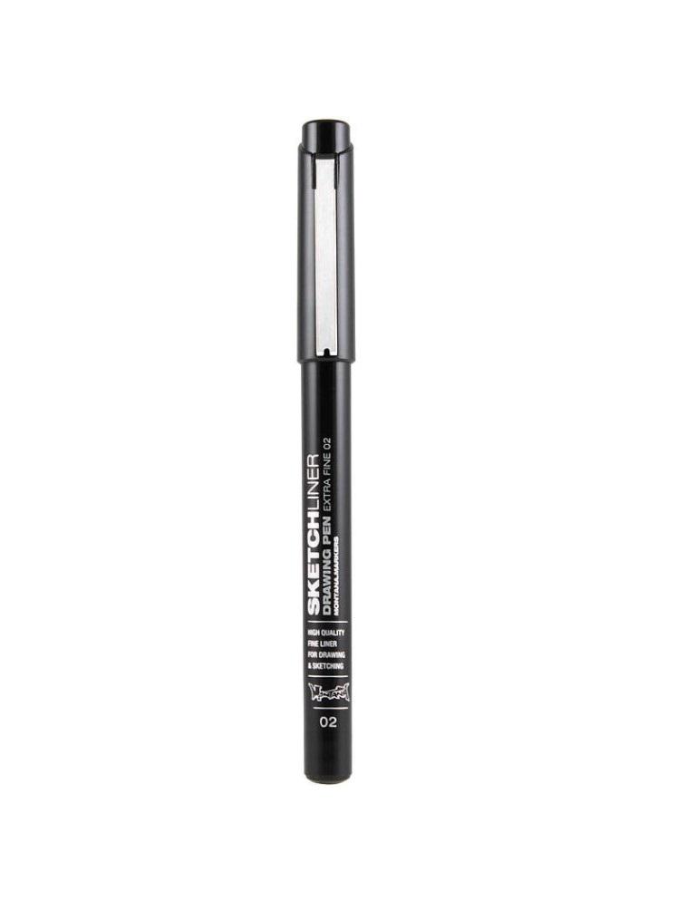 Маркер для эскизов Montana Sketch Liner 02 мм (337291) Маркер для эскизов Montana Sketch Liner 02 мм (337291)