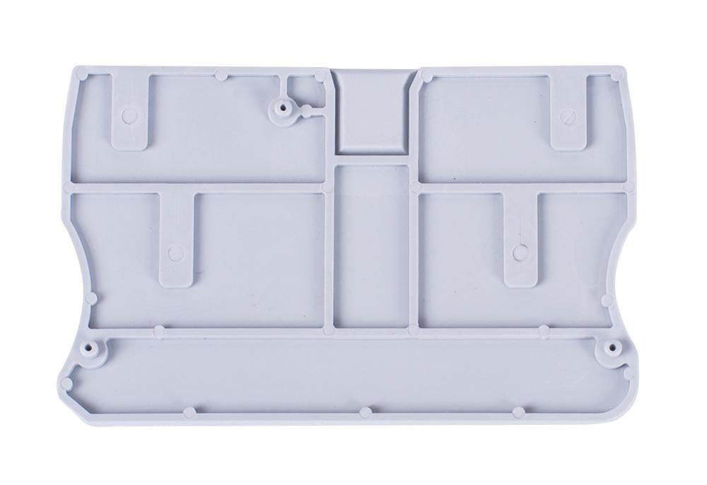 Пластина бічна для набірних клем E.NEXT e.tc.sep.spring.10 Cірий (s070026)