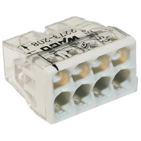 Клемма WAGO COMPACT 2273-208 8 проводящая 0,5-2,5 мм² 450V (29425050)