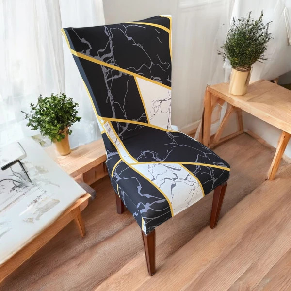 Чохол на стілець універсальний трикотажний Love You 017 83169 (8-6-5130817)