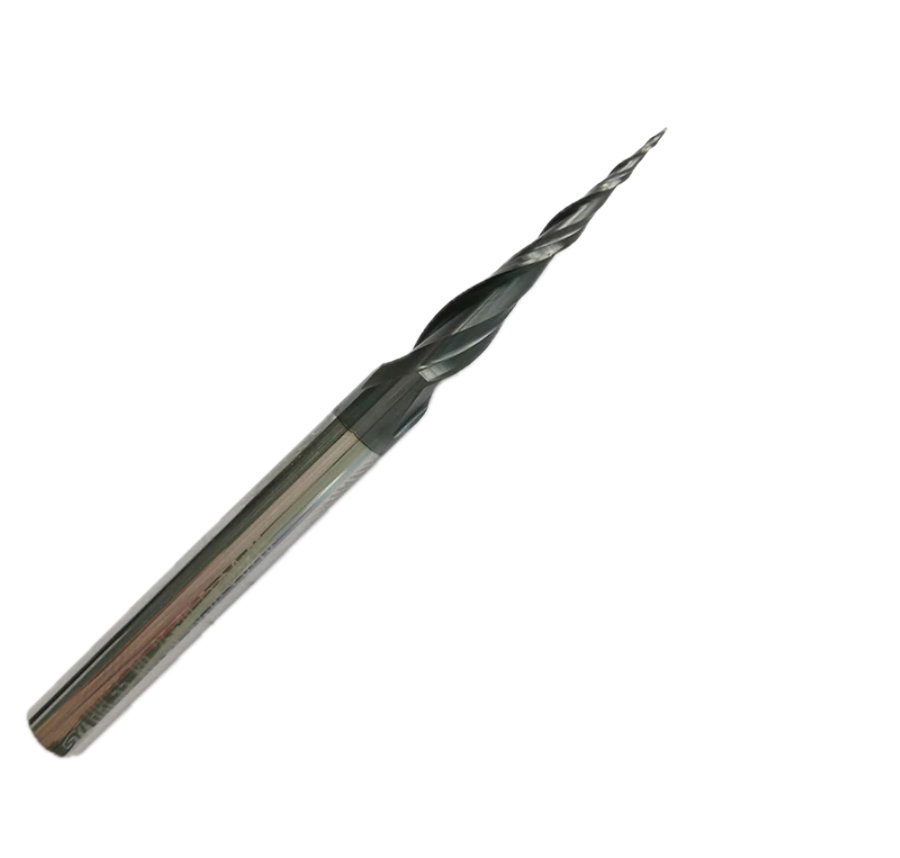 Фреза конусна для ЧПК R0.25xD6x30,5x75Lx2F (1233765722)