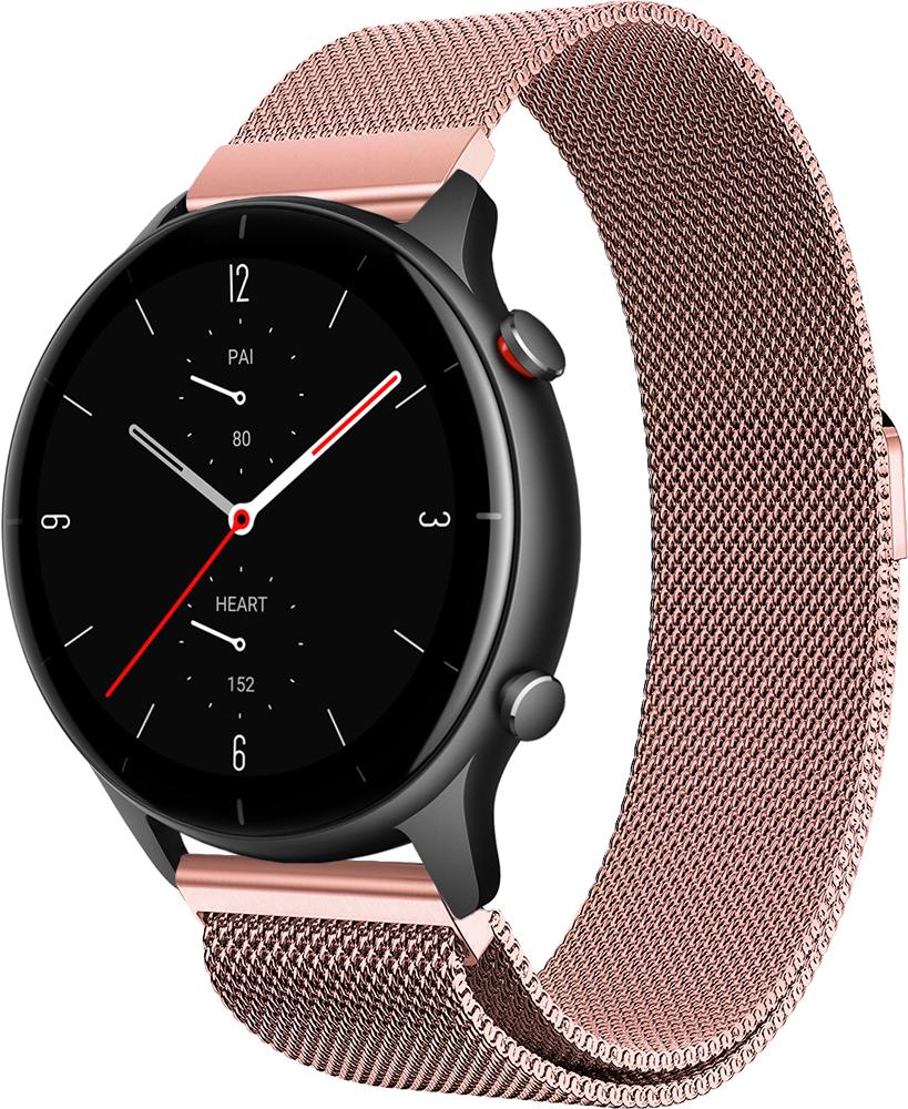 Ремешок Миланская Петля Milano Amazfit GTR 2e Pink (27072) Ремешок Миланская Петля Milano Amazfit GTR 2e Pink (27072)