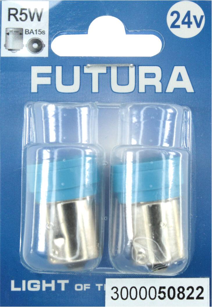 Лампочка FUTURA Черешня LED SMD 24V 6 диодов R5W BA15s 2 шт. (50822)