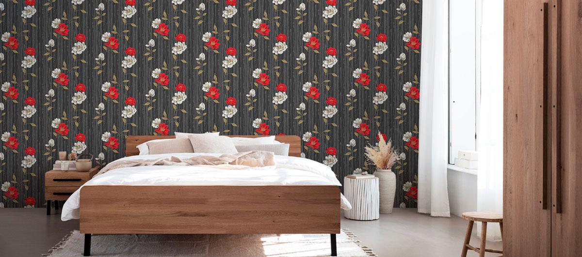 Обои бумажные Континент Эстель Черный (1383) - фото 2