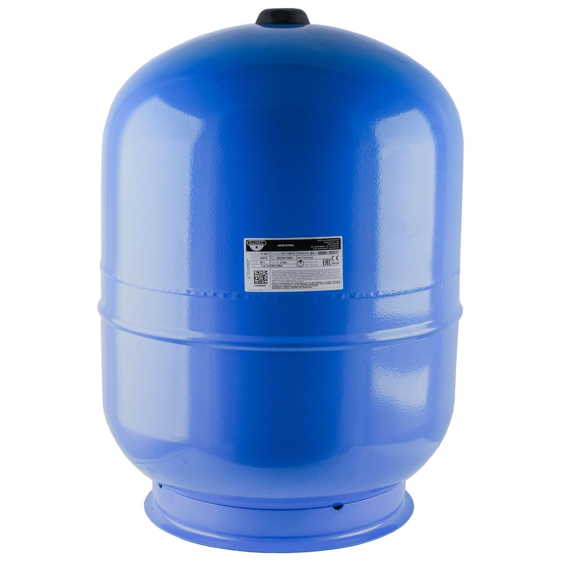 Гидроаккумулятор с фиксированной мембраной Zilmet HYDRO-pro 10bar 80 л (11A0008000)