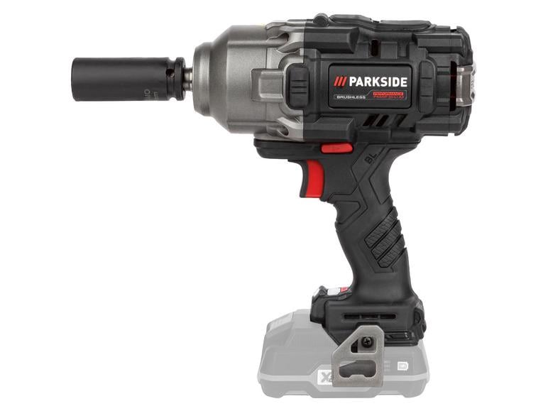 Гайковерт аккумуляторный Parkside PASSK 20 A3 Performance ударный бесщеточный (PASSK 20 A3) - фото 2