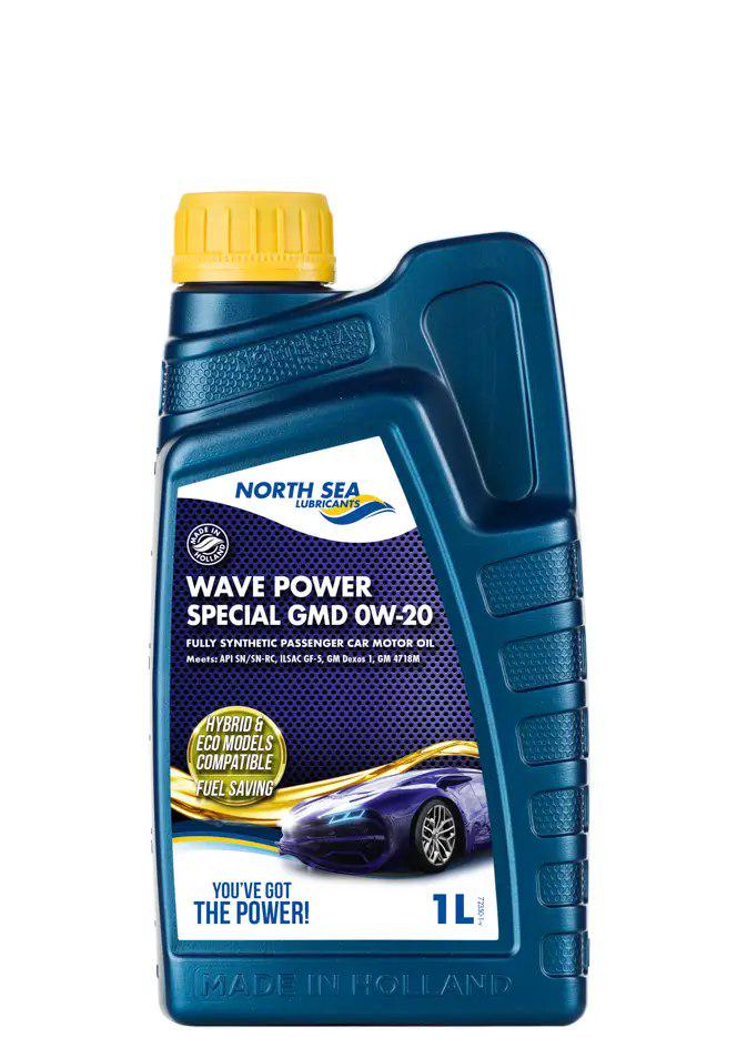 Моторне мастило синтетичне WAVE POWER SPECIAL для легкових автомобілів GMD 0W-20 1 л (27572978) - фото 1 Моторне мастило синтетичне WAVE POWER SPECIAL для легкових автомобілів GMD 0W-20 1 л (27572978) - фото 1