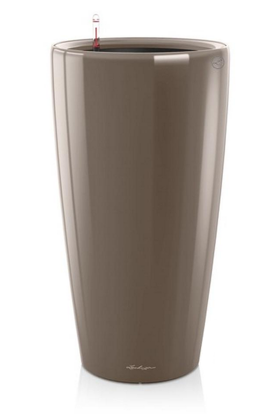 Вазон Lechuzа Rondo Premium Серо-коричневый (A-013794)
