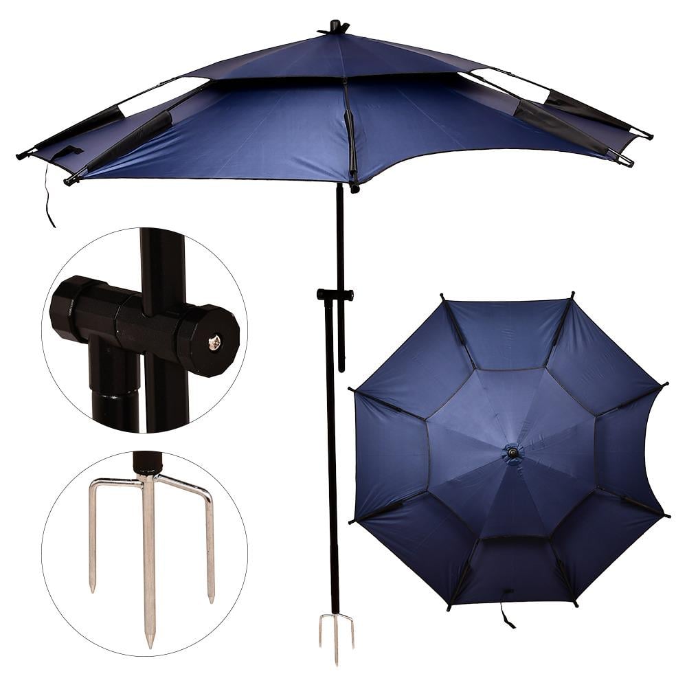 Зонтик садовый регулируемый MH-5470B антивитер с наклоном 2 м - фото 2 Зонтик садовый регулируемый MH-5470B антивитер с наклоном 2 м - фото 2