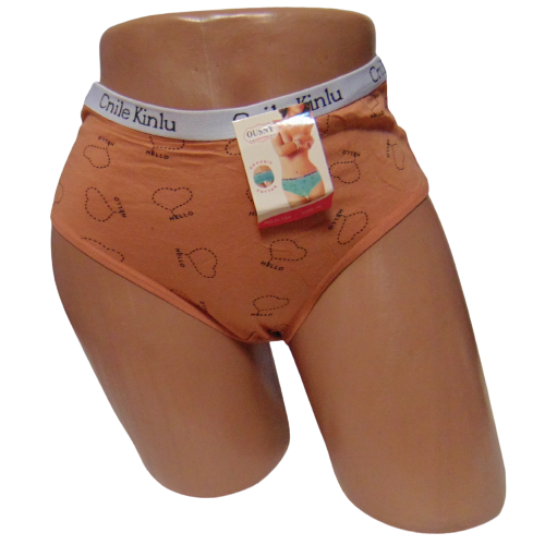 Женские трусы со спортивной резинкой Ousny 154 XL Кофейный (1776670282)