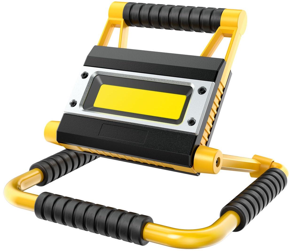 Прожектор аккумуляторный со встроенным павербанком PARKSIDE 1400 мА 20 Вт 1500 Лм (2837098545)