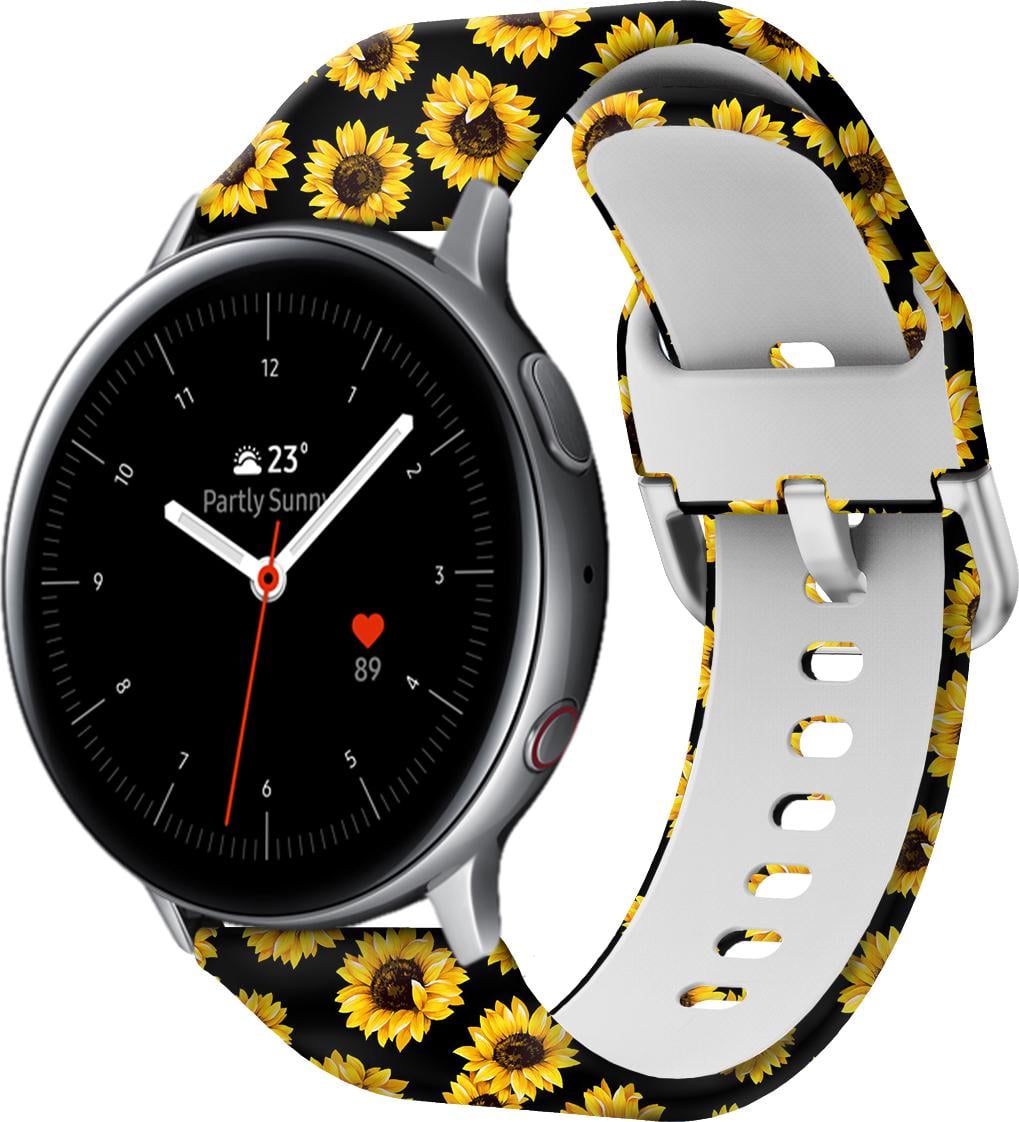 Ремешок Colorful для Galaxy Watch Active 2 40/44 мм Sunflowers (28440)