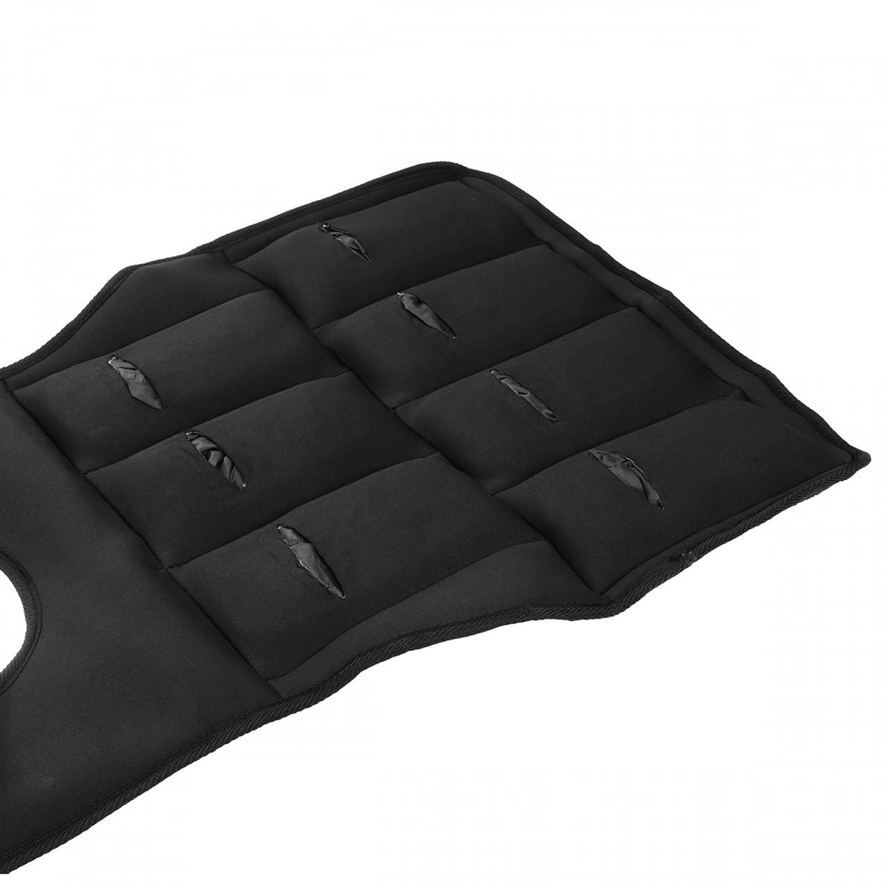 Жилет-утяжелитель для тренировок SportVida SV-HK0399 10 кг со сменным весом - фото 3 Жилет-утяжелитель для тренировок SportVida SV-HK0399 10 кг со сменным весом - фото 3