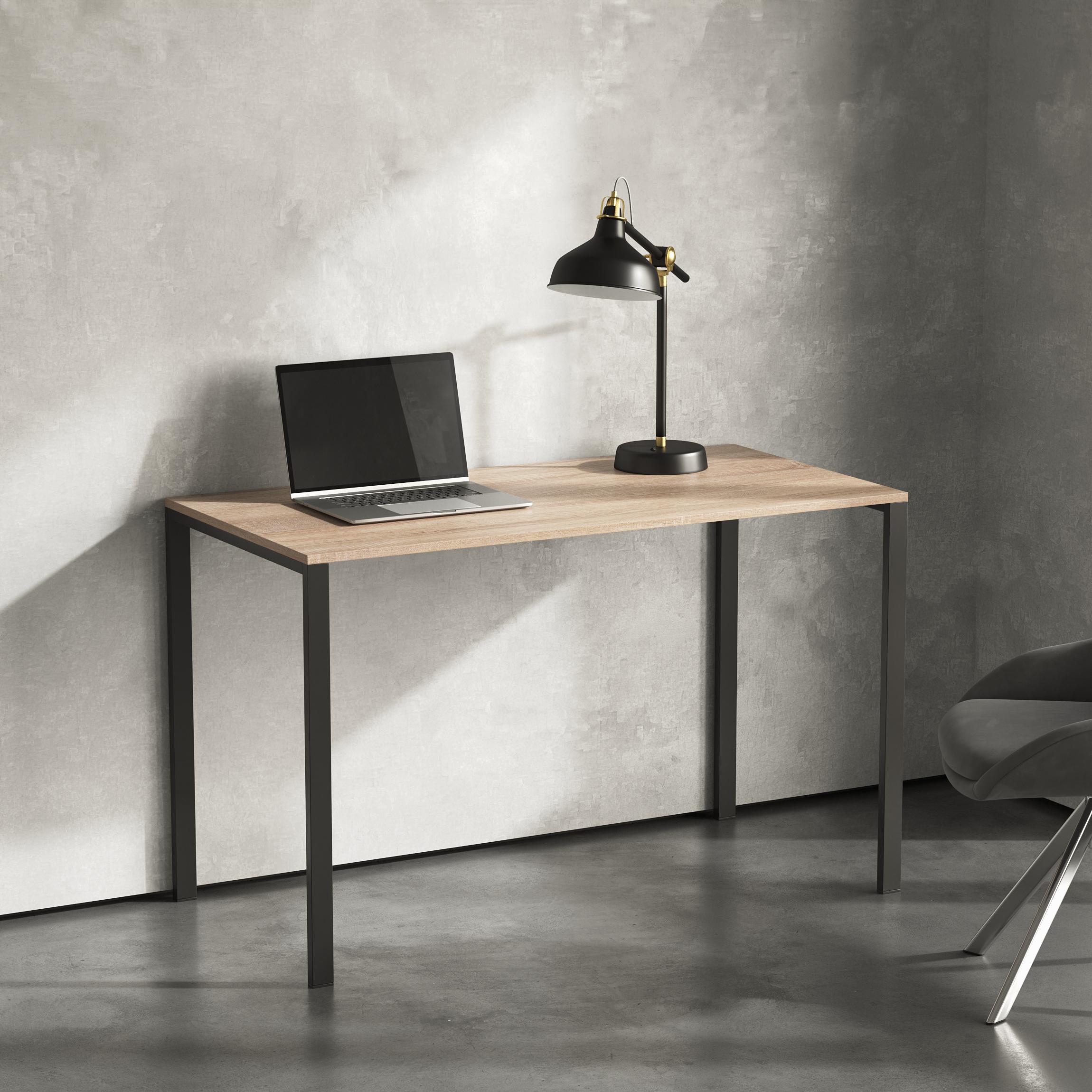 Стол письменный лофт Серия 3 1600х800х16 мм Дуб сонома