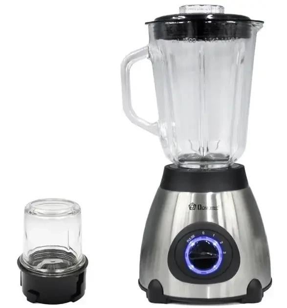 Блендер с кофемолкой 2в1 переносной Domotec MS-6610 1000 Вт