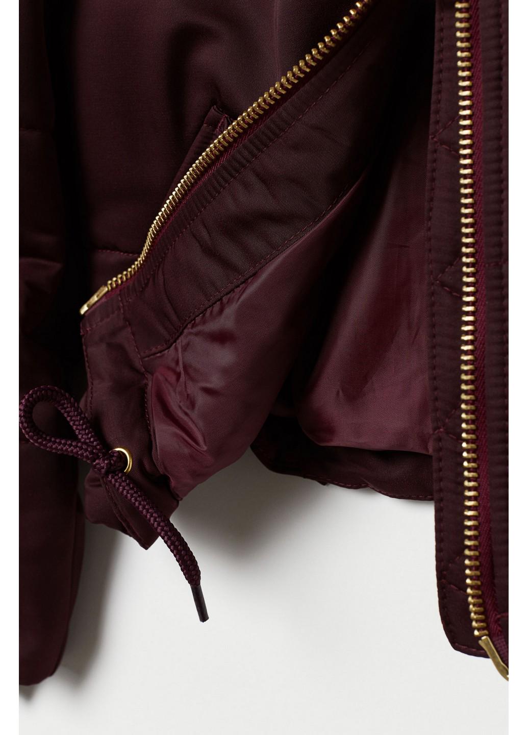 Куртка для девочки Н&M р. 146 Бордовый (2000001050156) - фото 2