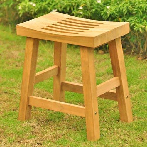 Табурет для ванной из дерева Циперс Карри (ТВН-013403)