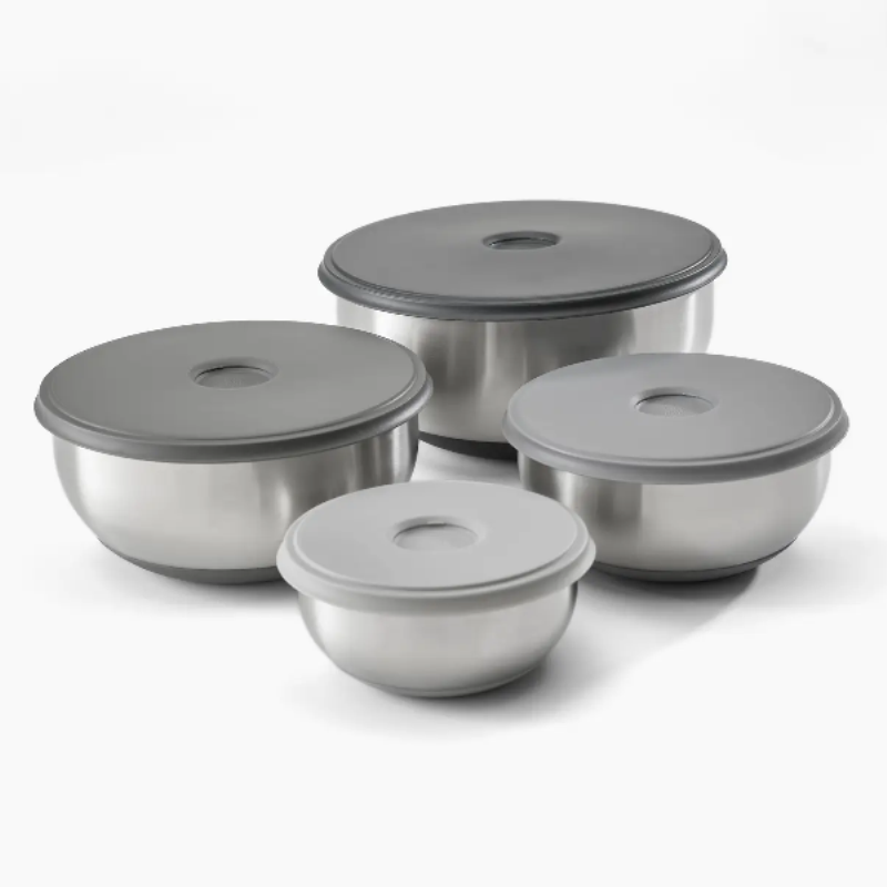 Миски для смешивания Joseph Joseph Nest 100 Prep&Store The Maker's Collection Stainless Steel 4 шт. (95025) - фото 9