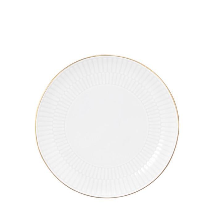Тарілка для хліба Seltmann Weiden Amina Goldrand 16 см Білий із золотистим обідком Тарілка для хліба Seltmann Weiden Amina Goldrand 16 см Білий із золотистим обідком