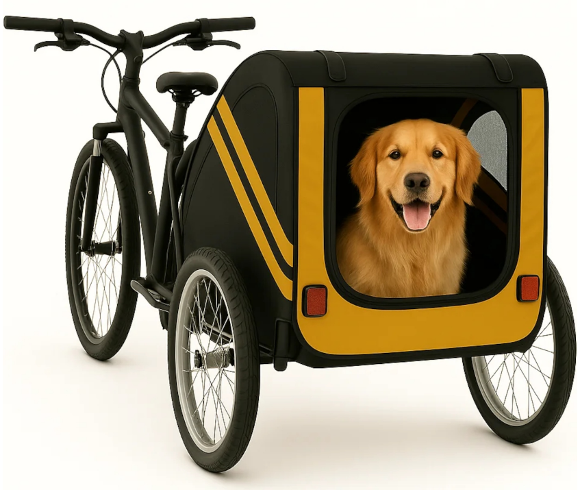 Велопричіп для тварин XL/XXL Purlov (25373) - фото 4 Велопричіп для тварин XL/XXL Purlov (25373) - фото 4