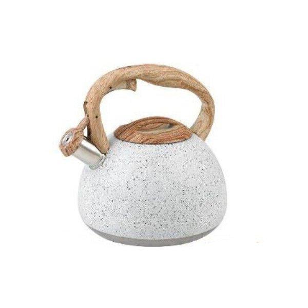 Чайник со свистком для индукционной плиты Edenberg EB-8801 мраморное покрытие 3 л Белый (2530556602) - фото 2 Чайник со свистком для индукционной плиты Edenberg EB-8801 мраморное покрытие 3 л Белый (2530556602) - фото 2