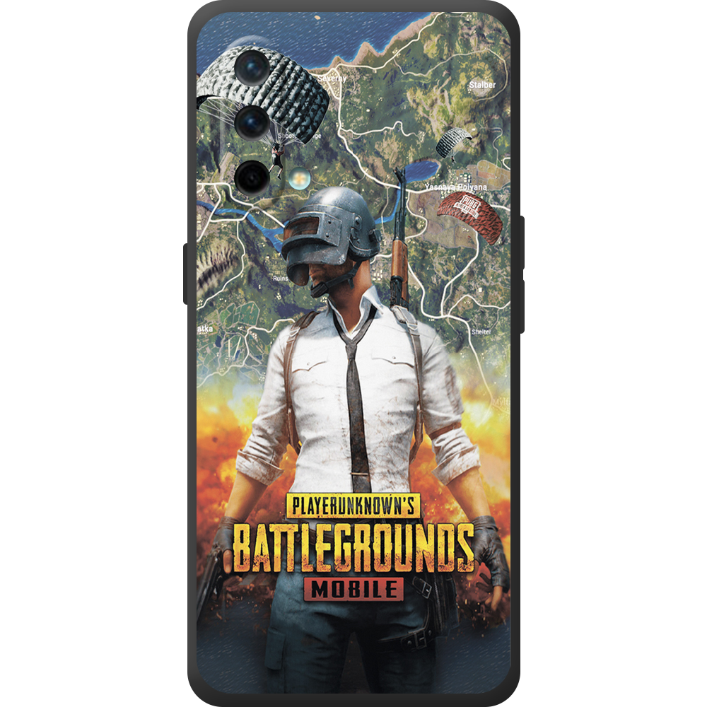 Чехол BoxFace OnePlus Nord CE 5G PUBG Mobile Черный силикон (44513-up2309-44510)