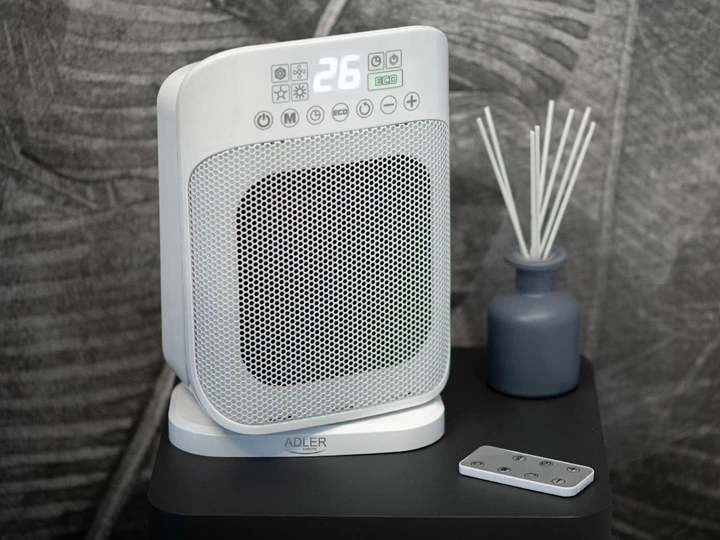 Обігрівач керамічний Adler AD 7727 з дистанційним керуванням (7727) - фото 7