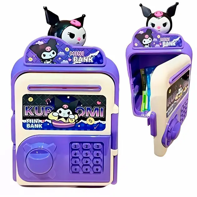 Дитячий сейф-скарбничка Mini Bank Kuromi (30873619)