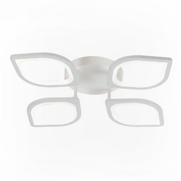 LED-люстра потолочная Valeso с пультом на четыре плафона 3000/6500K IP20 G 2713/4 WT 80W Белый (28686084)