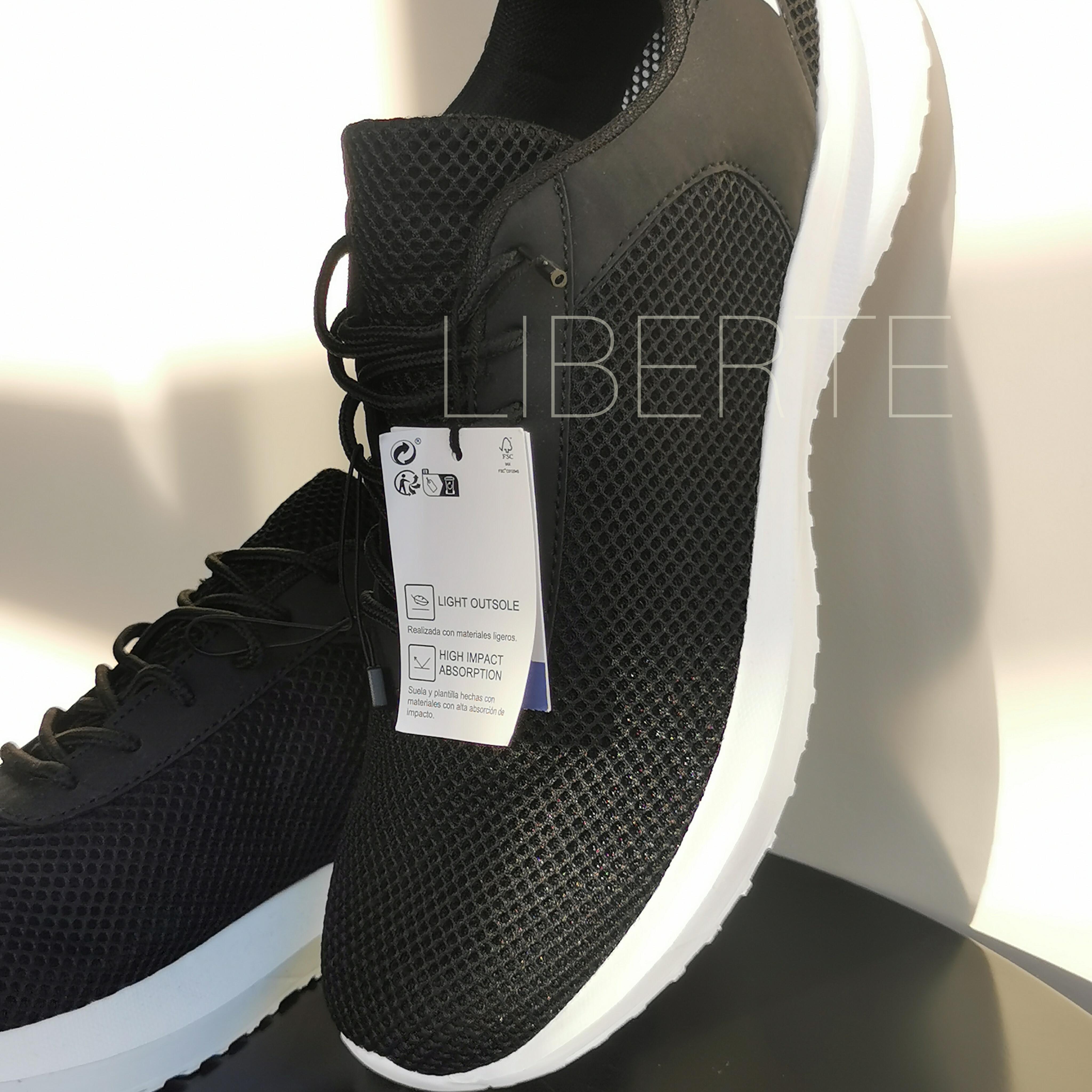 Кроссовки, Lefties (Испания), мужские, черные с белыми вставками, размер 45 евро