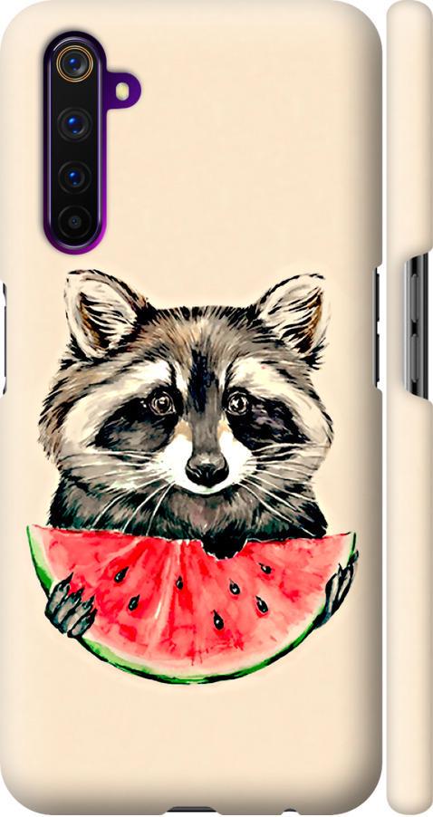 Чехол на Realme 6 Pro Енотик с арбузом (4605m-1893-42517) Чехол на Realme 6 Pro Енотик с арбузом (4605m-1893-42517)